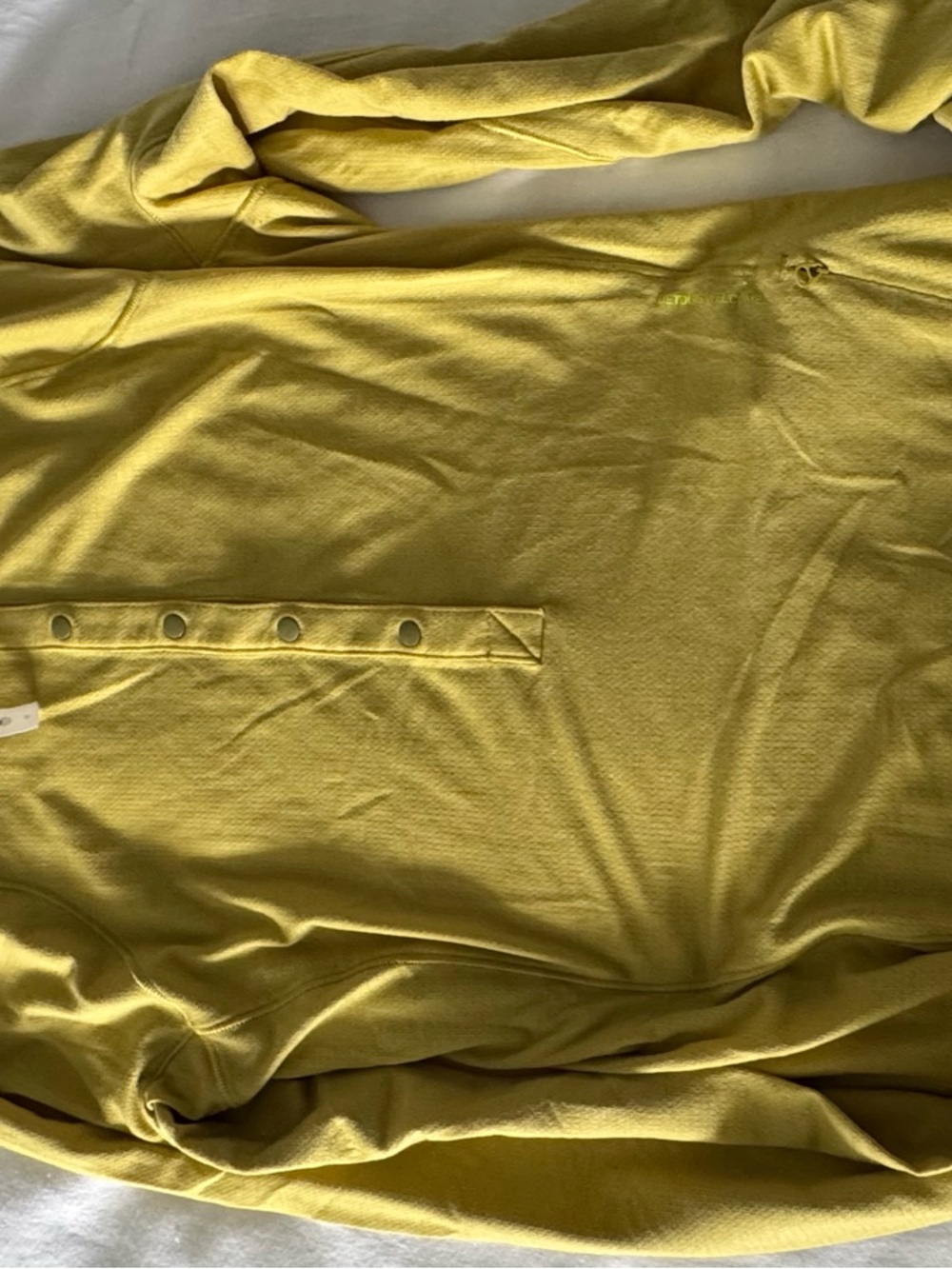 lululemon athletica Long Sleeve Top in Mustard Yellow